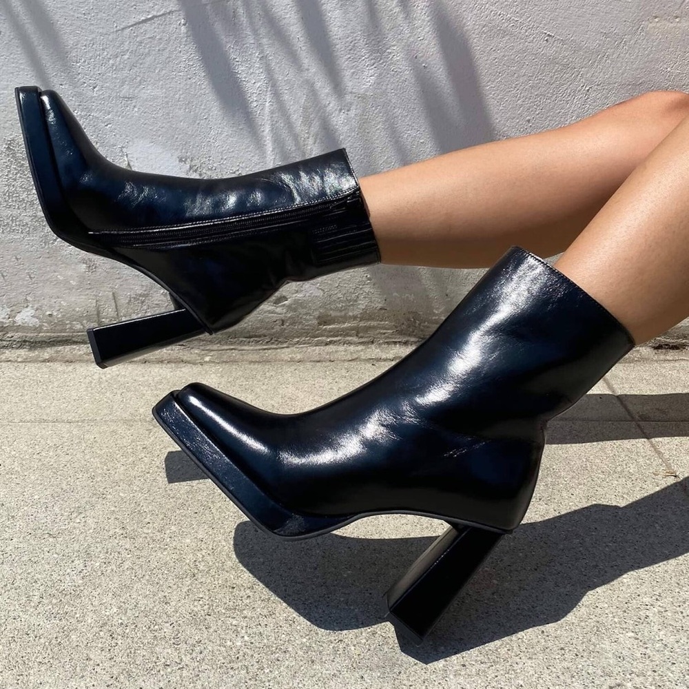 Jeffrey Campbell Maximal Lo Boot Size 9